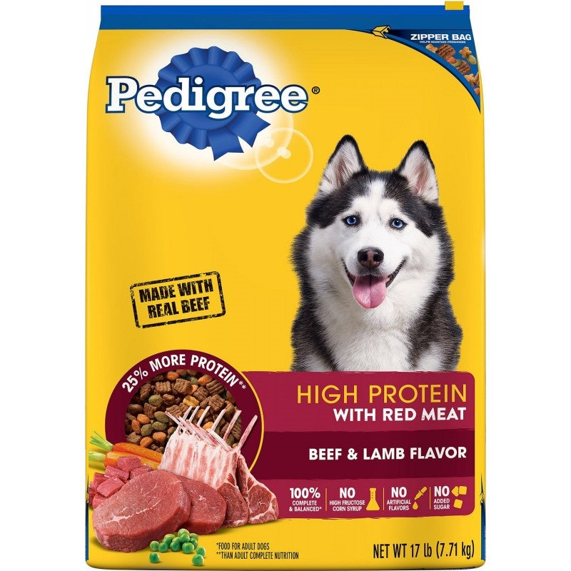 Pedigree High Protein Dry Dog Food 3.5lb