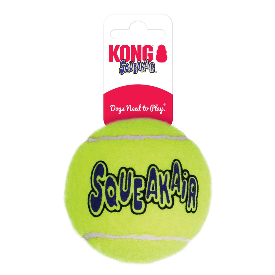 KONG SqueakAir Tennis Ball Dog Toy Large