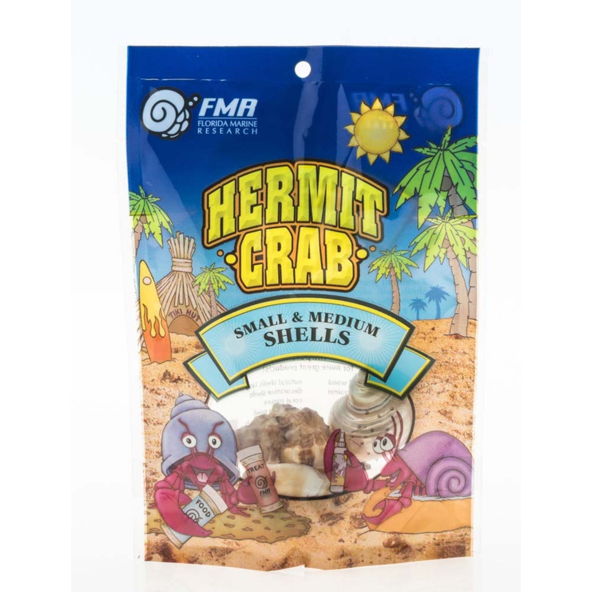 Florida Marine Research Natural Shell Terrarium Ornament Multi-Color 1ea/3 pk, MD