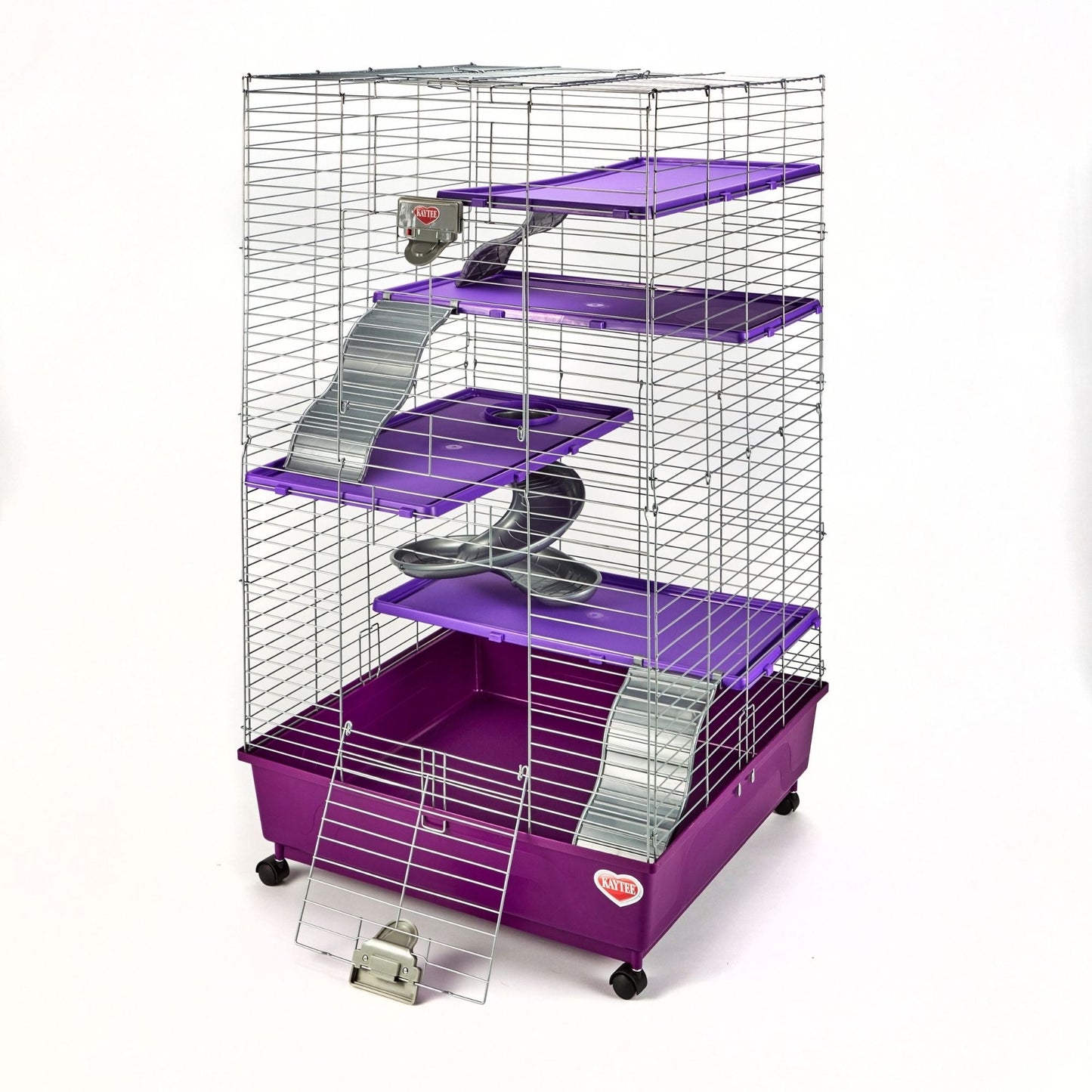 Kaytee Deluxe 24 X 24 Multi-Level Home With Casters 1ea/24in. X 24in.