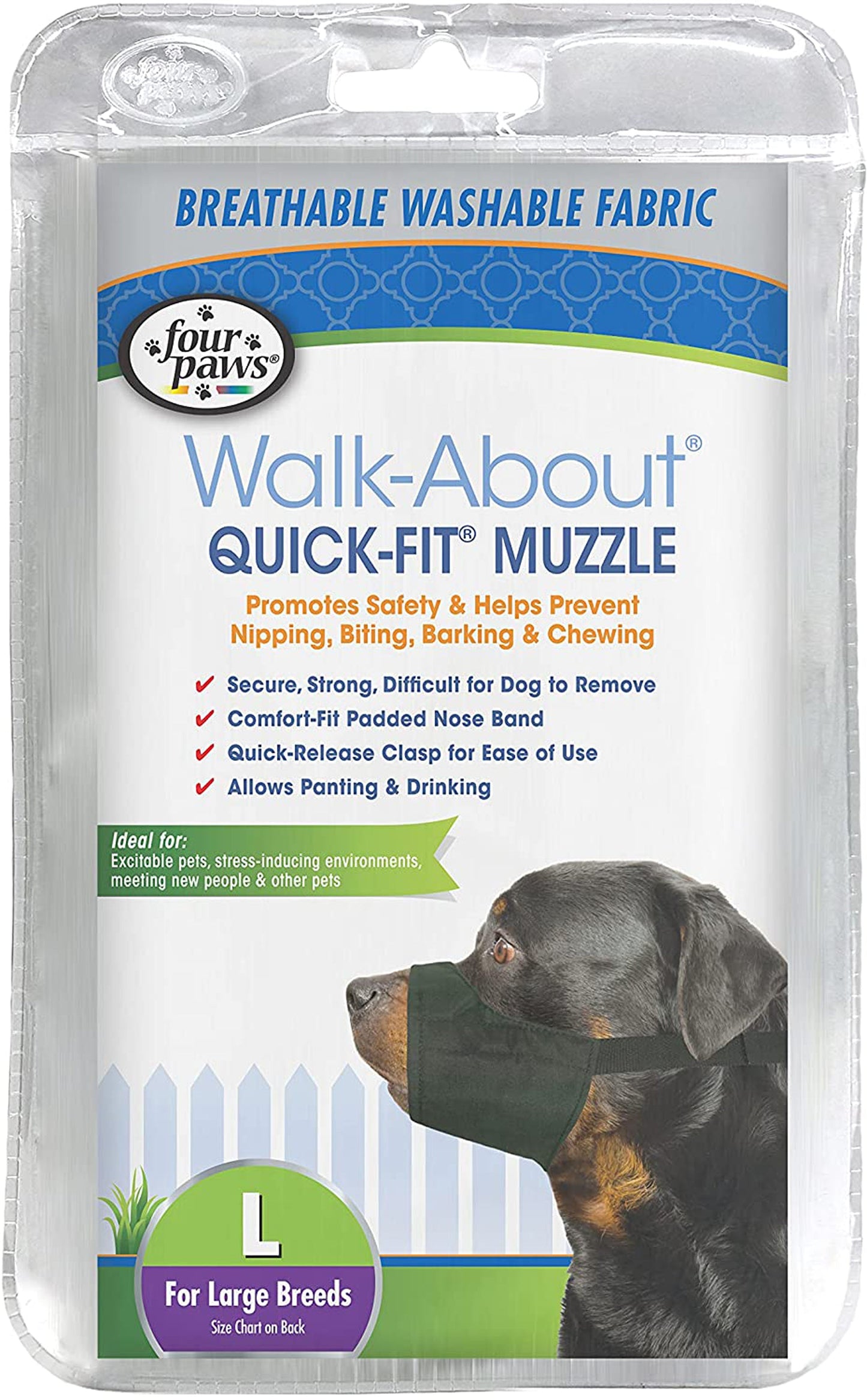 Four Paws Quick Fit Muzzle Size 4