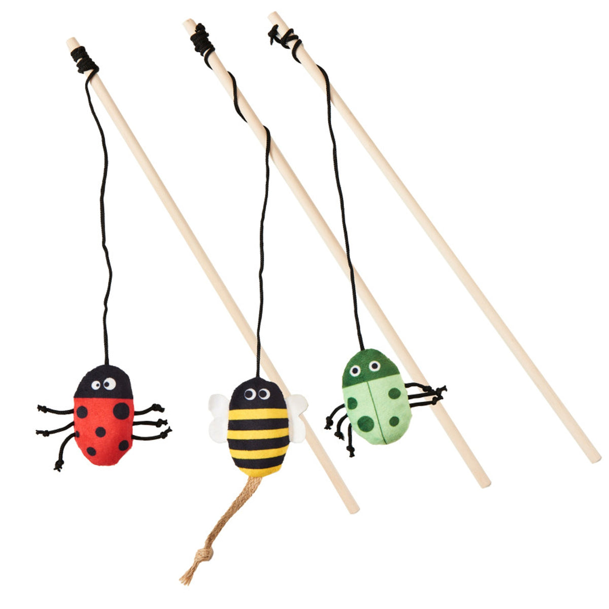 Ethical Products Love The Earth Insect Teaser Wand Cat Toy