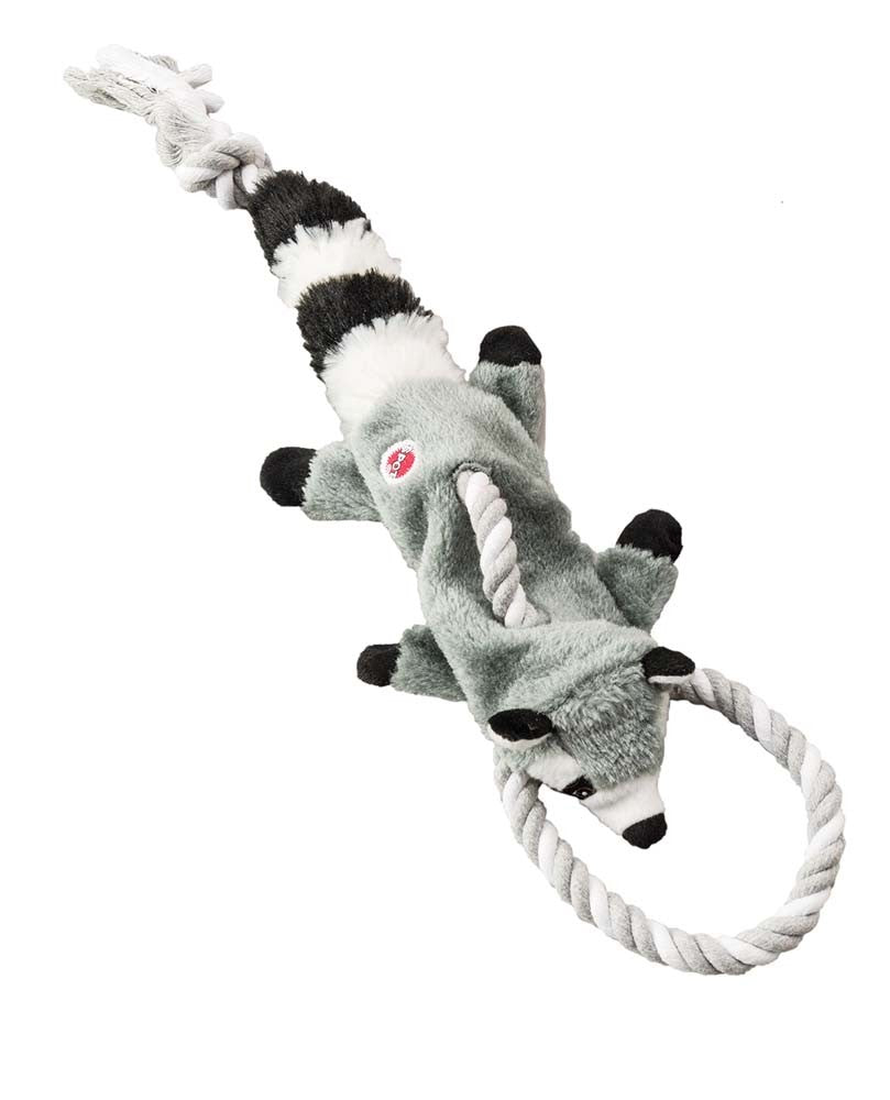 Spot Skinneeez Tugs Dog Toy Raccoon Mini 14in