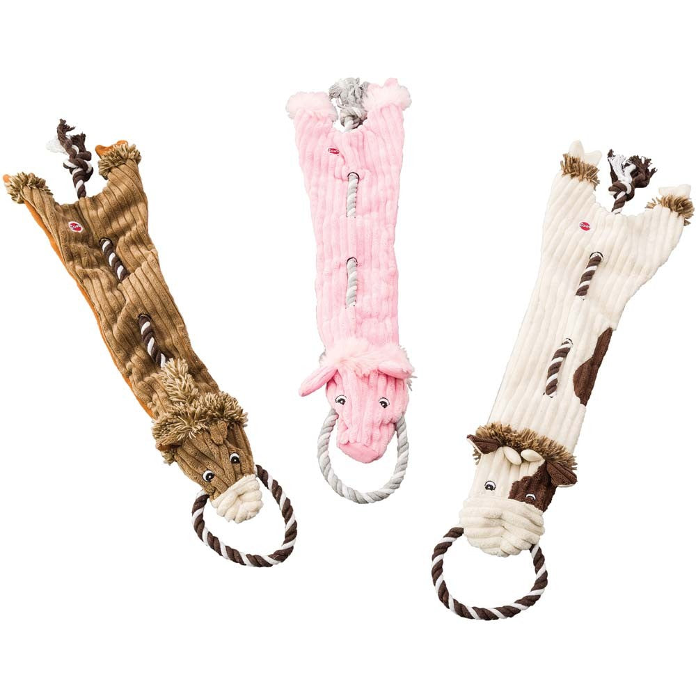 Spot Skinneeez Tugs Dog Toy Dog Toy Barnyard Assorted 23in
