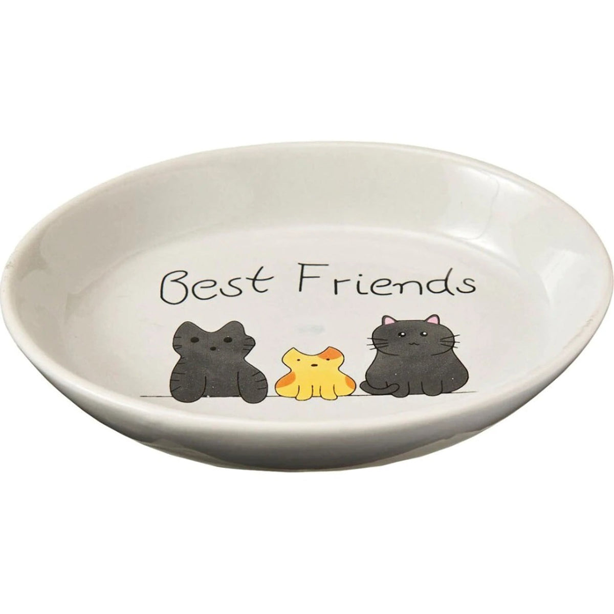 Spot Best Friends Oval Cat Dish 6in