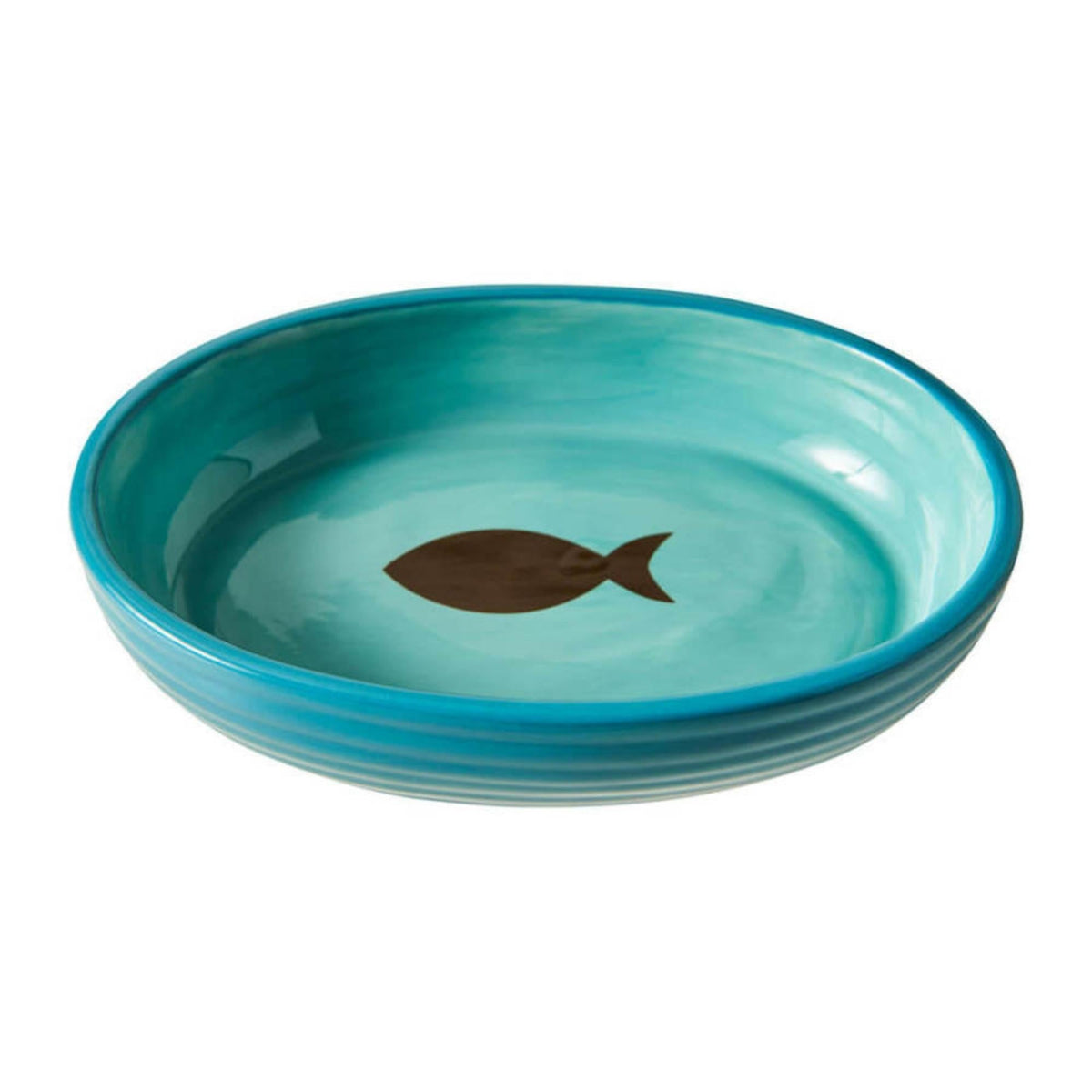 Spot Elegance Cat Bowl Aqua, 1ea/6 in Default Title