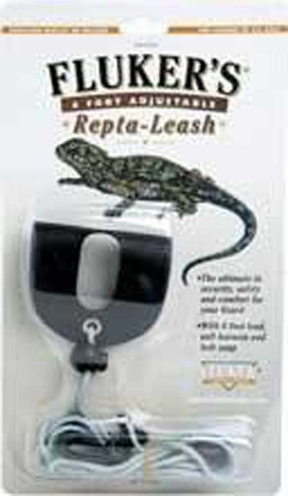 Flukers Repta-Leash Black Extra-Large