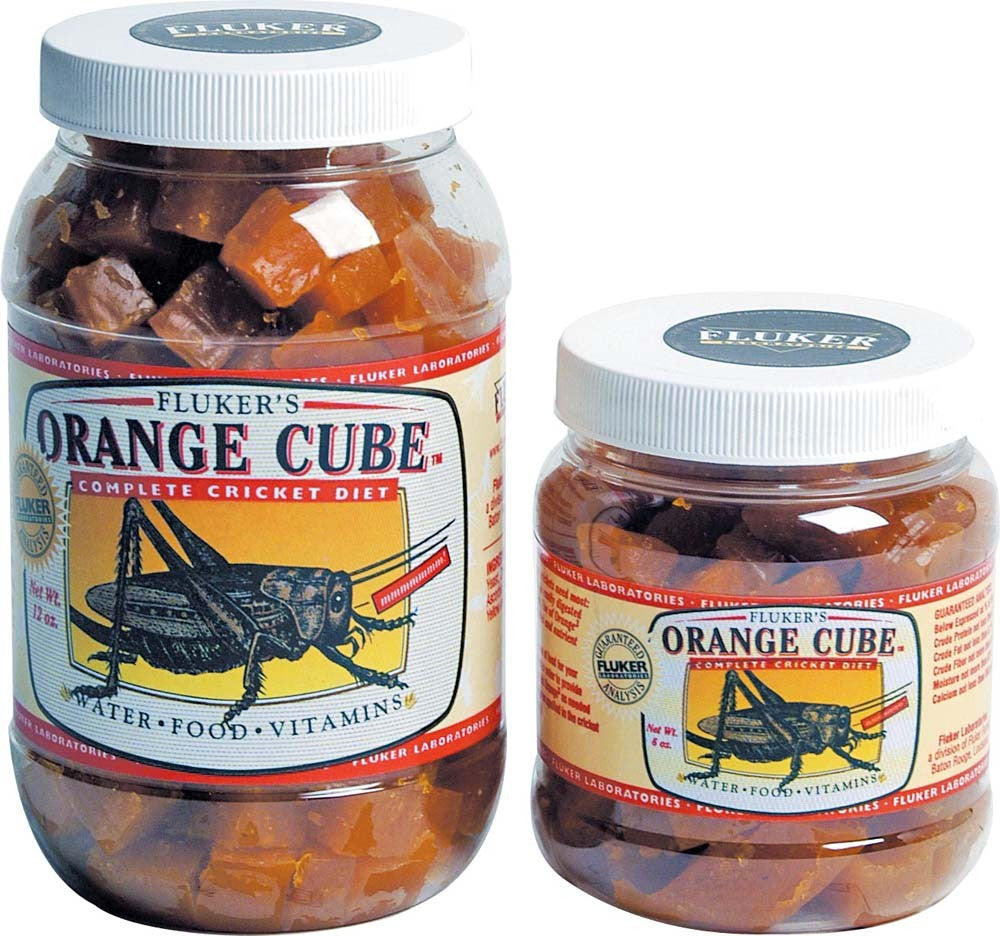 Flukers Orange Cube Complete Cricket Diet 12 oz