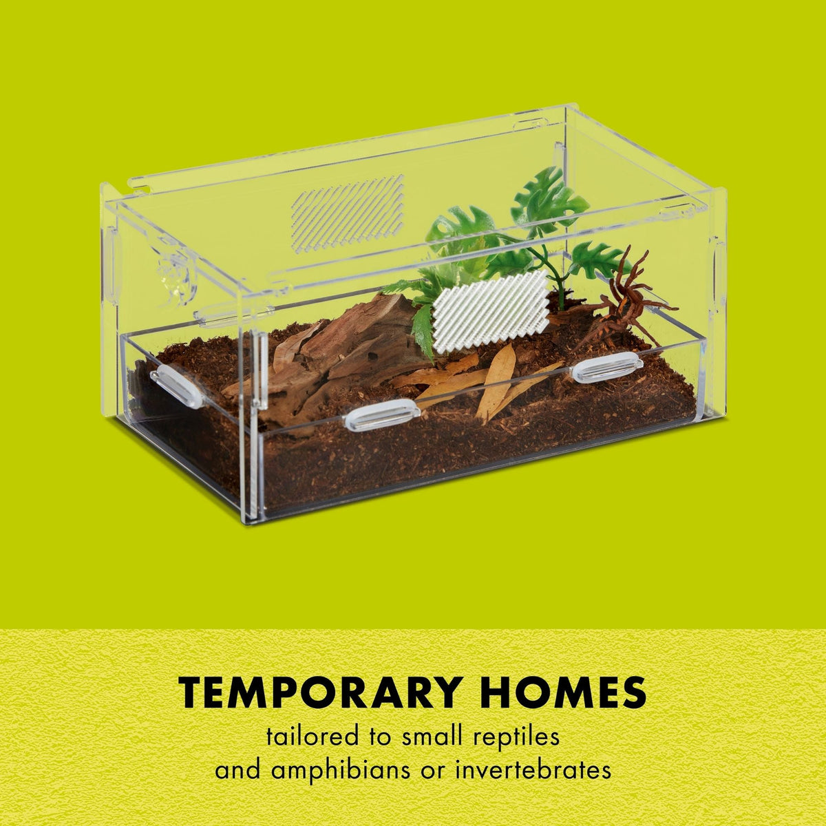 Zilla Micro Habitat, Terrestrial Terrestrial 1ea/Small