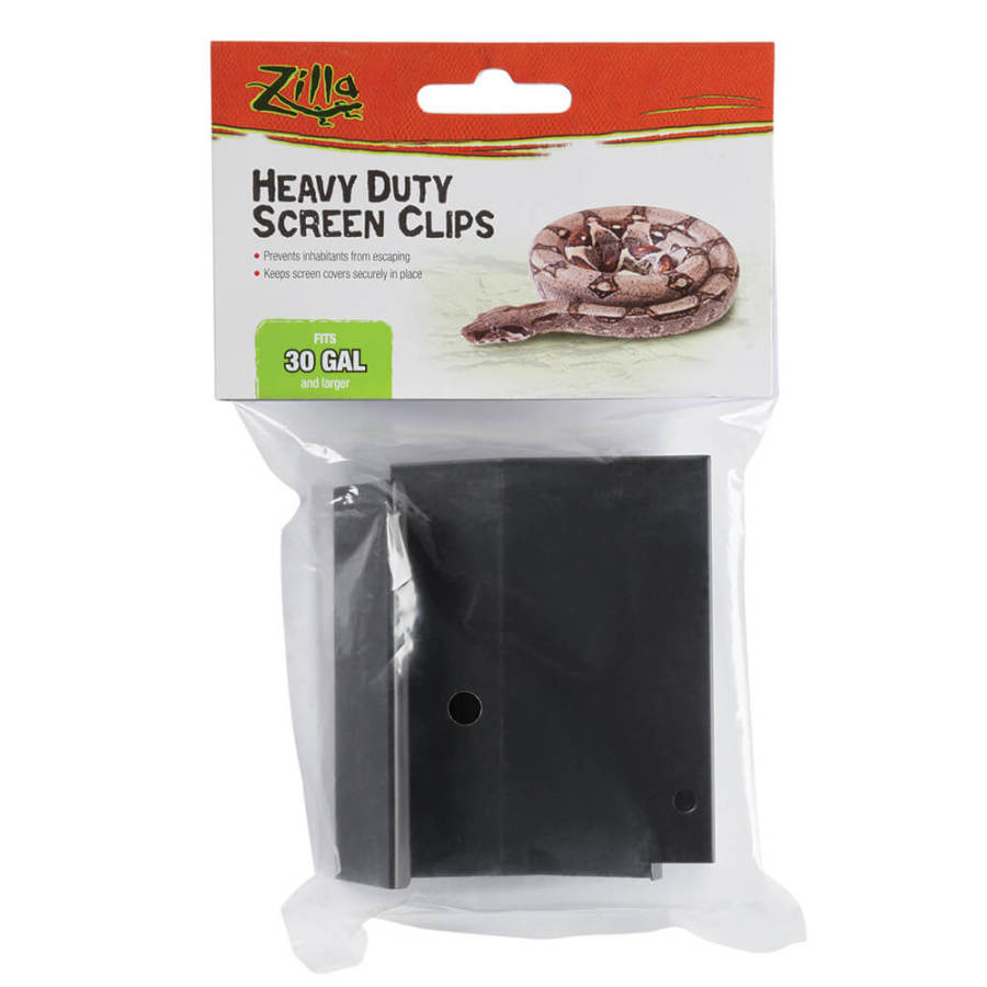 Zilla Large Screen Cover Metal Clips, 30G+