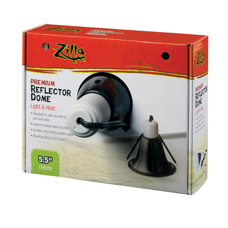 Zilla Premium Reflector Dome Light and Heat 5.5in