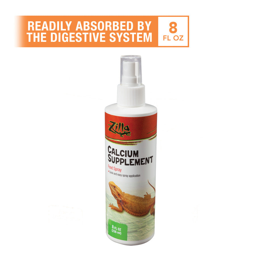 Zilla Food Spray Calcium Supplement 8oz