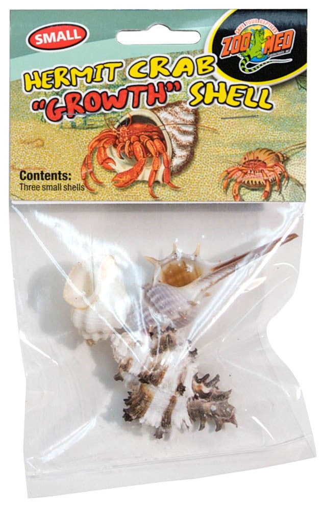Zoo Med Hermit Crab Growth Shell Small 3pk