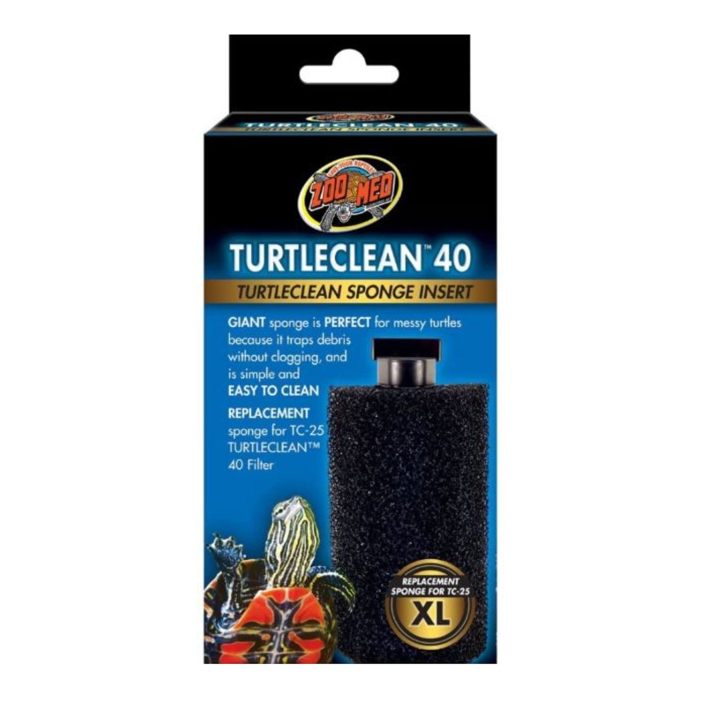 Zoo Med Turtle Clean Replacement Sponge Large-40G