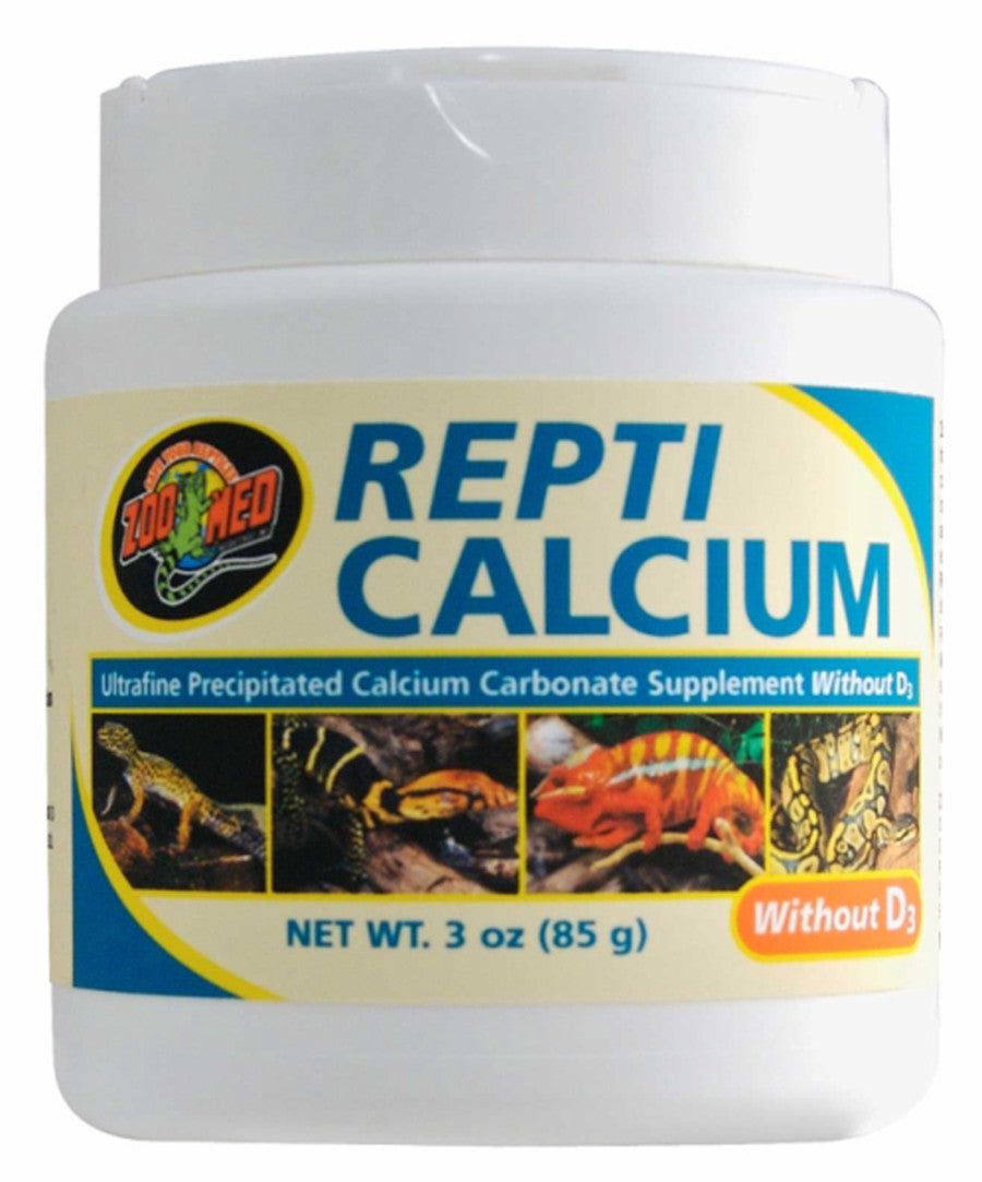 Zoo Med Repti Calcium without D3 Ultra Fine 3oz