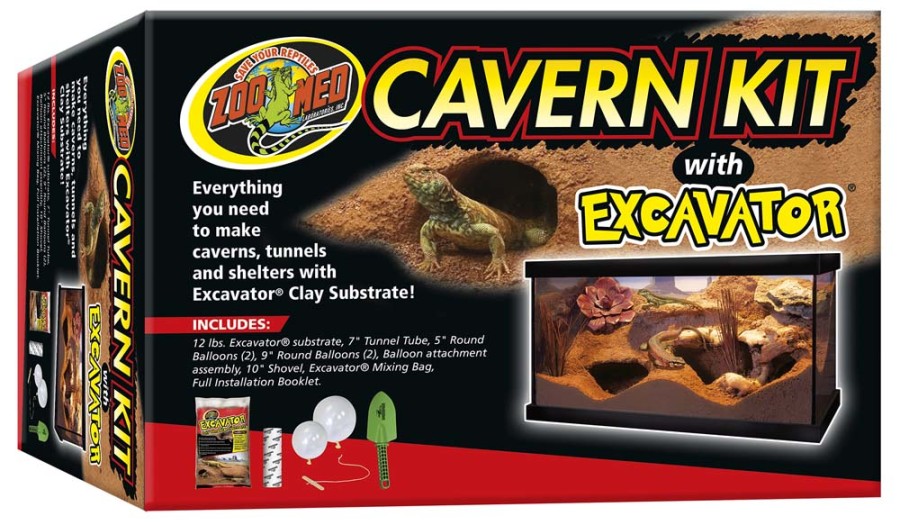 Zoo Med Cavern Kit with Excavator