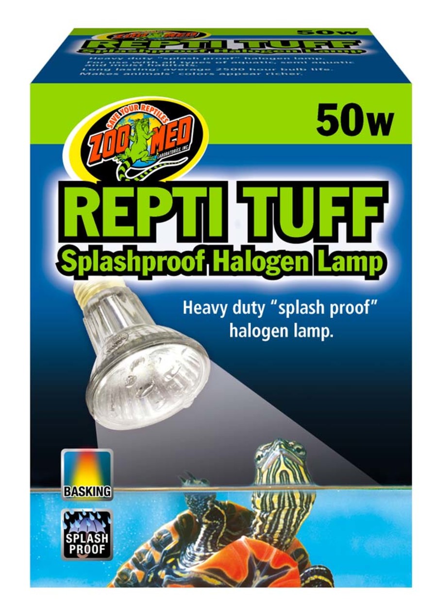 Zoo Med Turtle Tuff Splashproof Halogen Lamp 50W