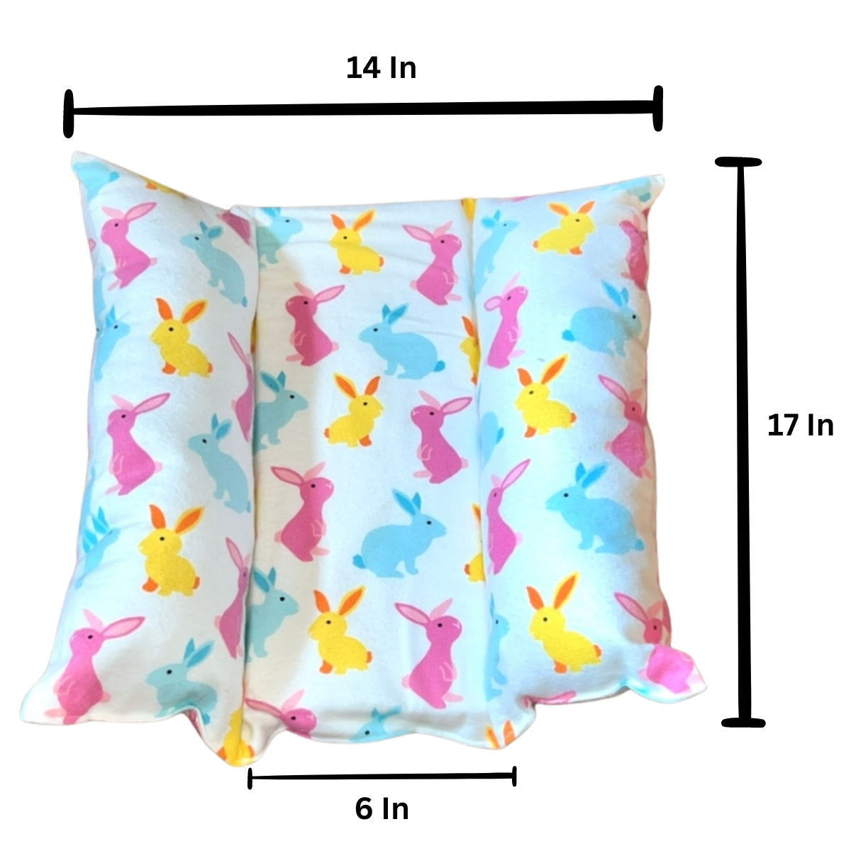 Bunny Snuggle Bed Pink