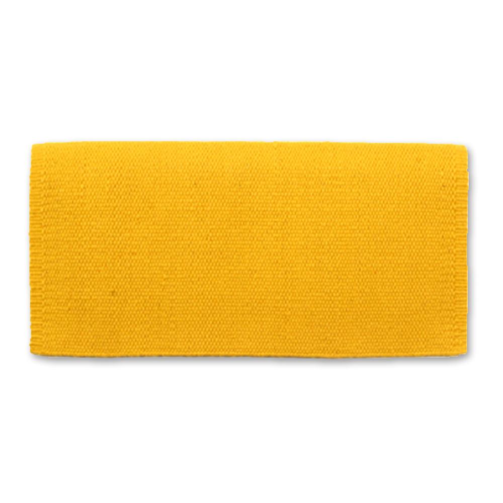 San Juan 24x24 Yellow New Zealand Wool Pony Saddle Blanket
