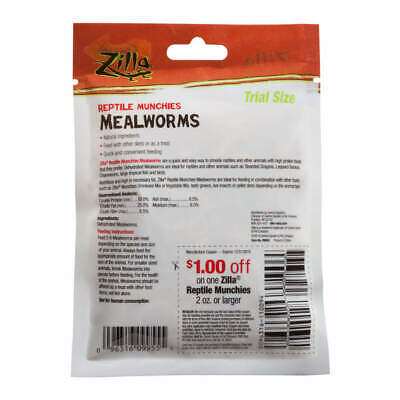 Zilla Reptile Munchies River Shrimp .35 Ounces