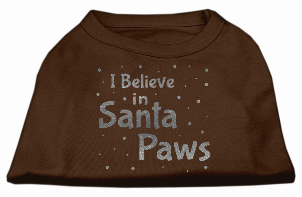 Christmas Pet Shirt, "I Believe In Santa Paws"