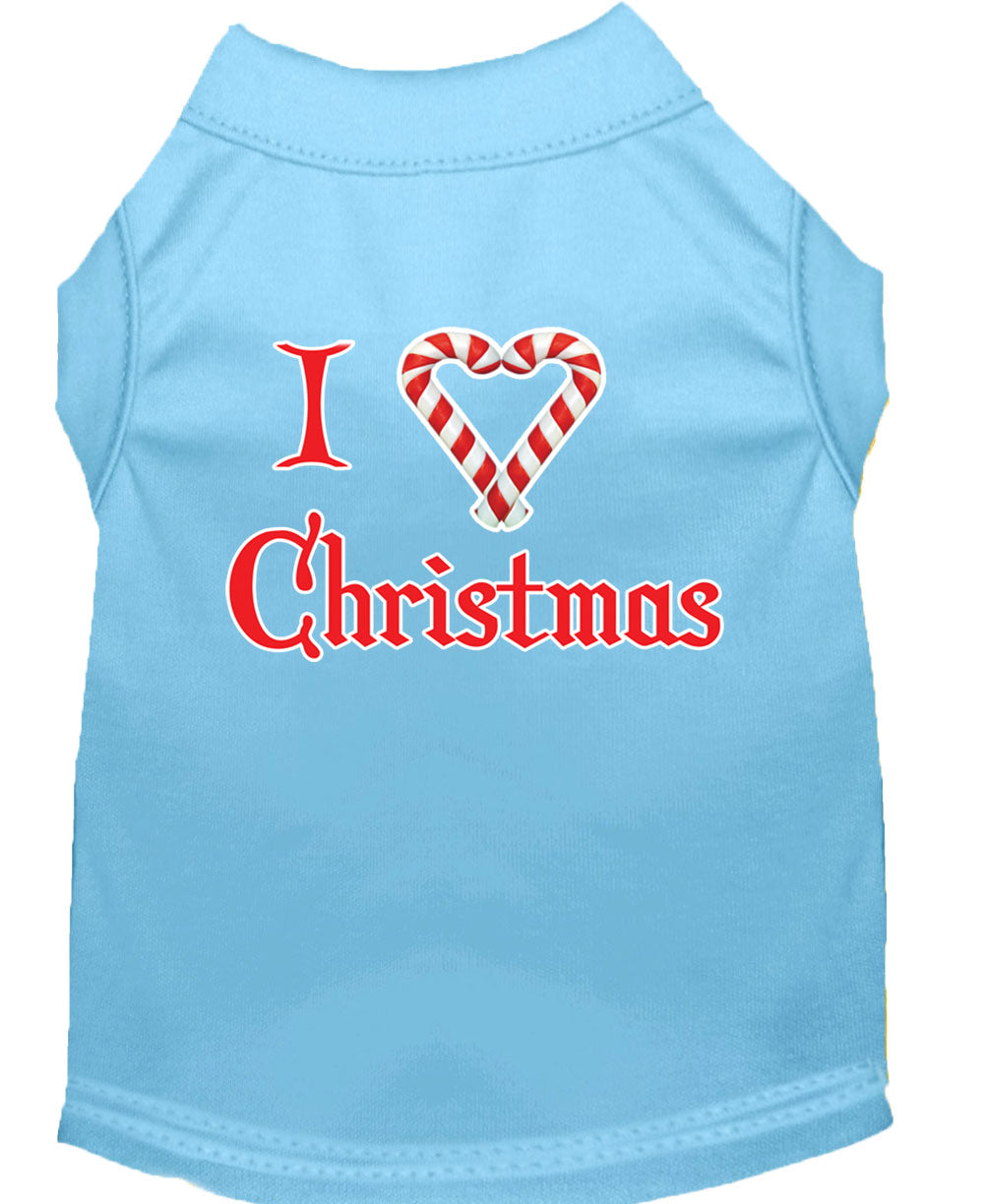 Christmas Pet Shirt, "I Heart Christmas"
