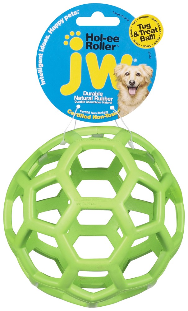 JW Hol-ee Roller Dog Toy Large