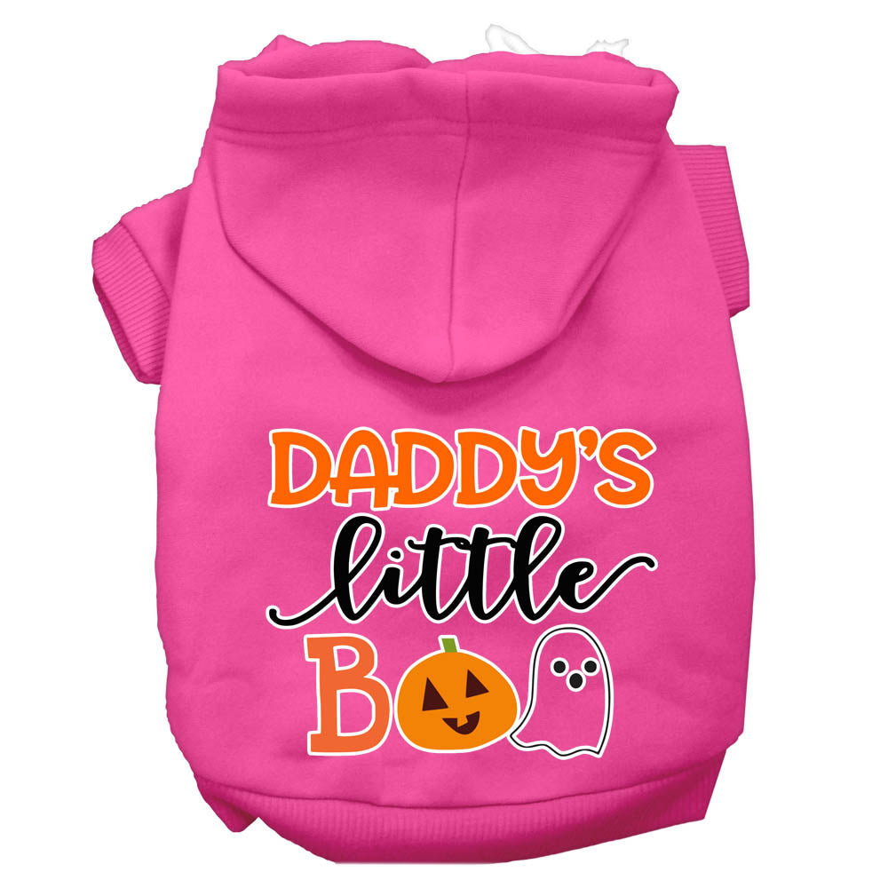 Halloween Pet Hoodie "Daddy's Little Boo"