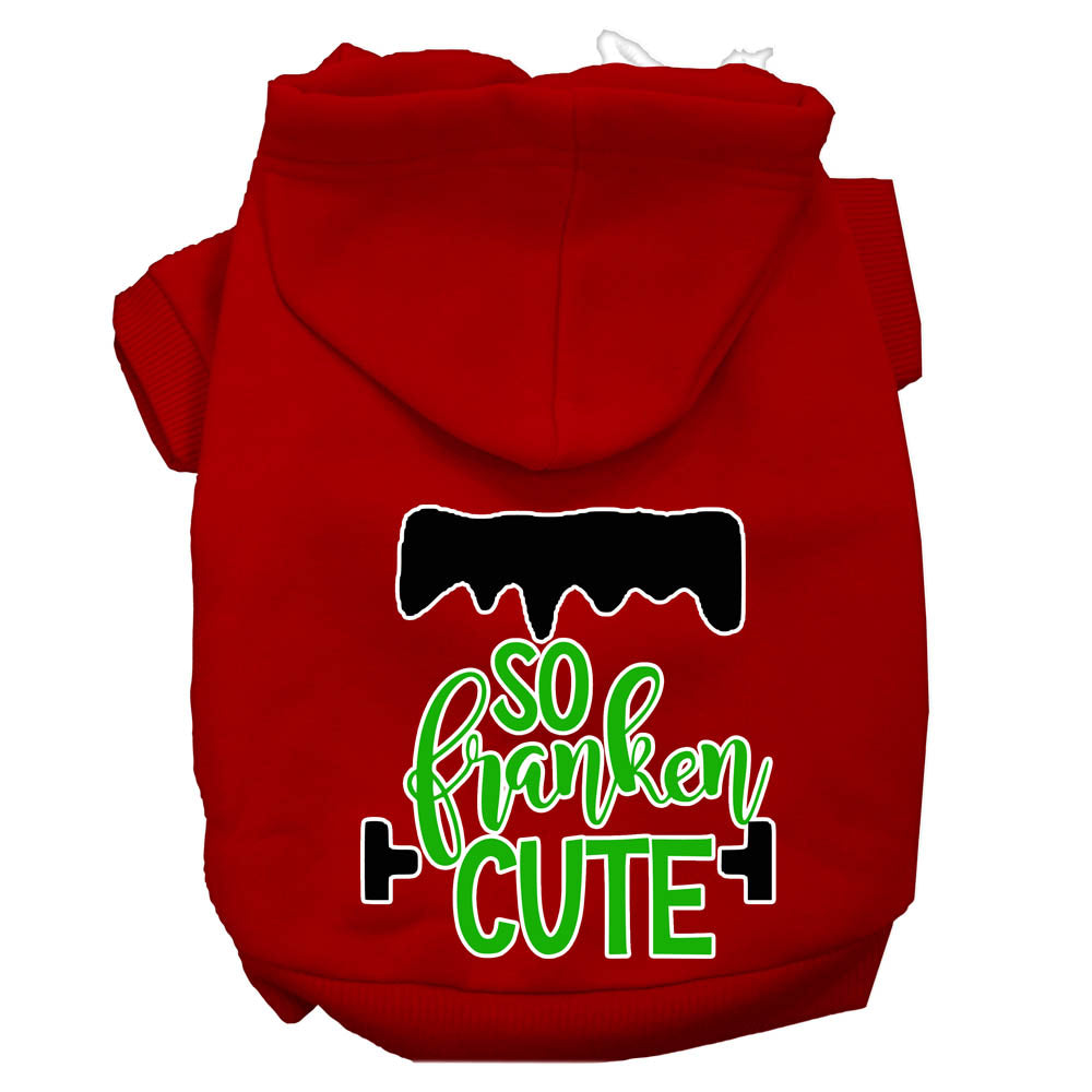 Halloween Pet Hoodie "So Franken Cute"