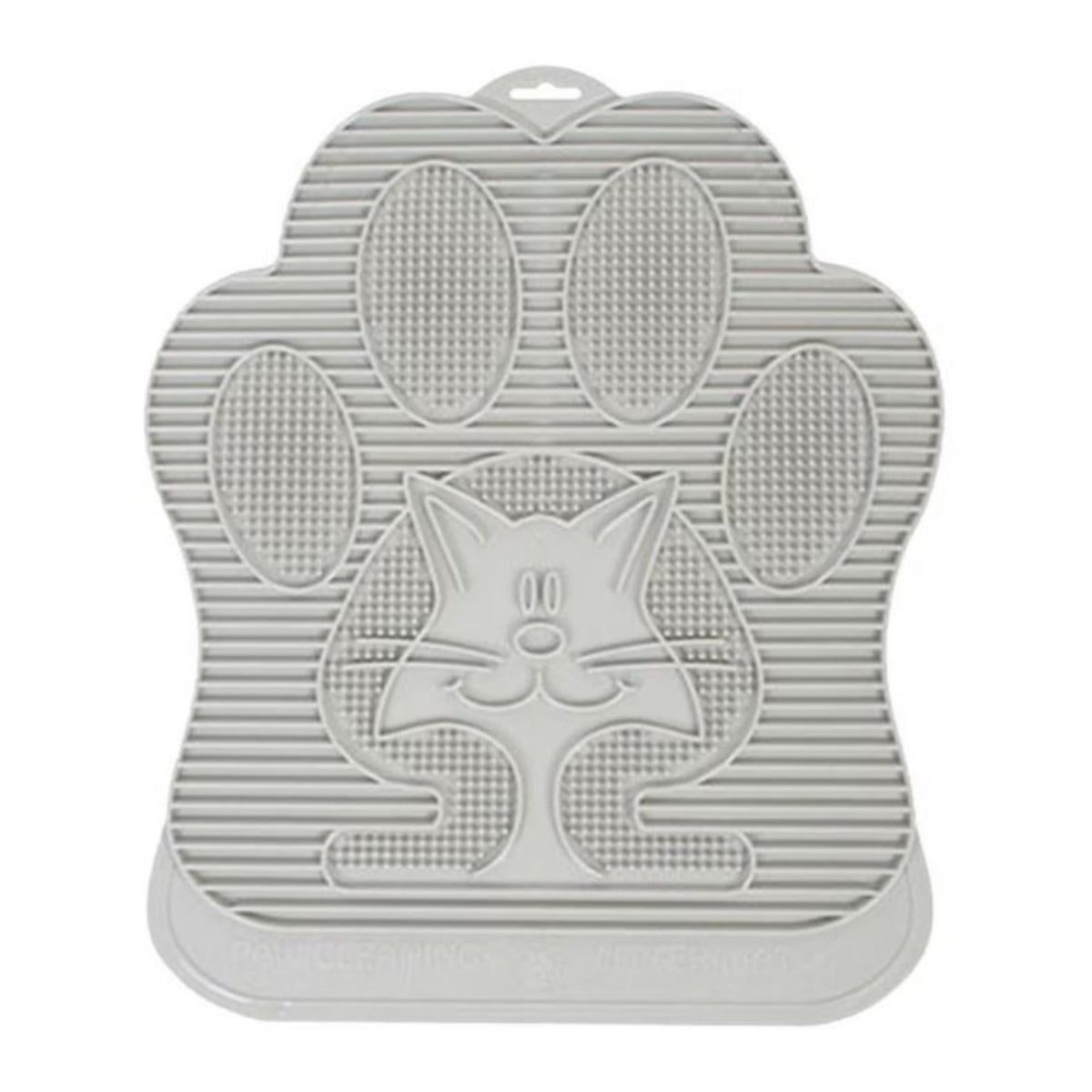 Omega Paw Cat Paw Cleaning Litter Mat Light Gray 1Ea