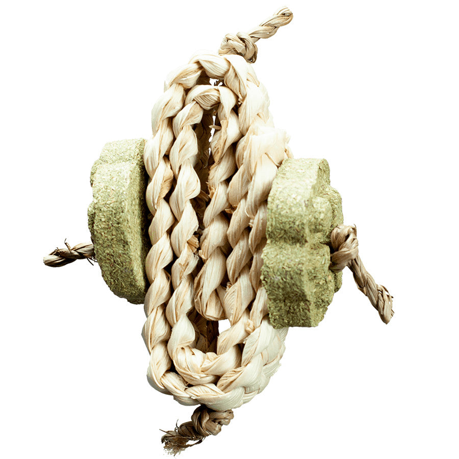 A&E Nibbles Twisted Hay Small Animal Chew