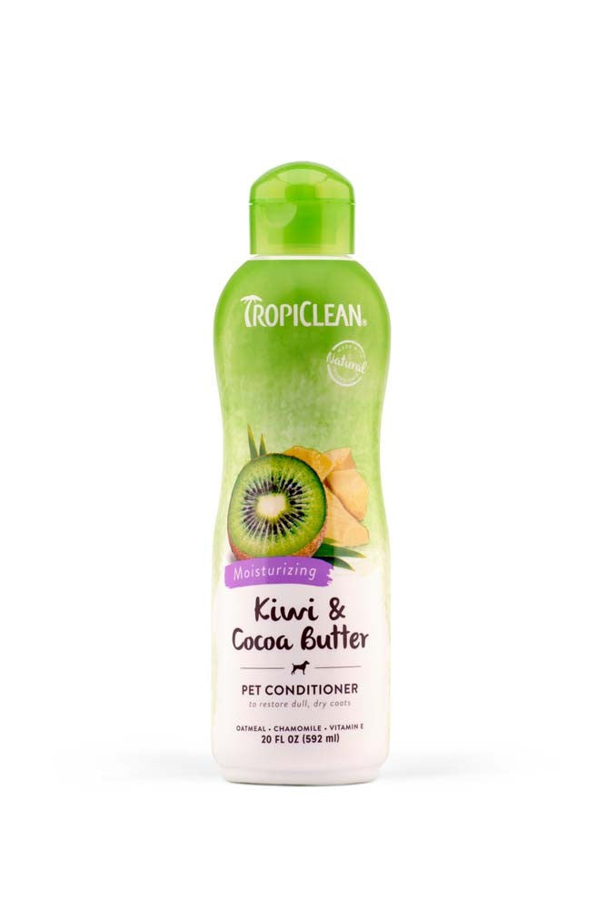 TropiClean Hydrate Soft & Shiny Pet Conditioner Vanilla Bean 20oz