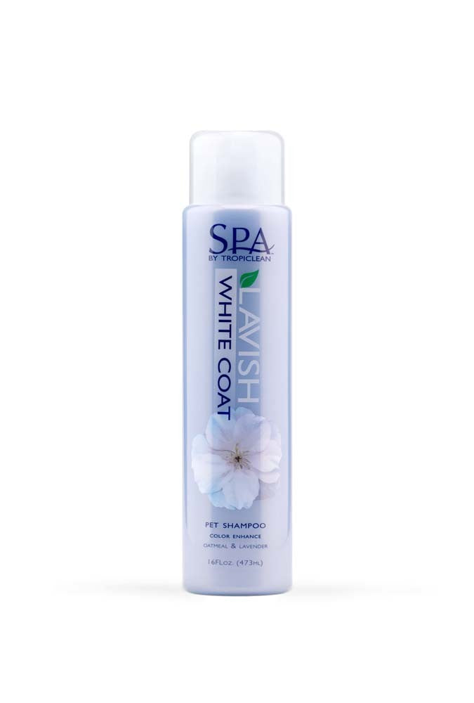SPA by TropiClean White Coat Shampoo for Pets, 16oz