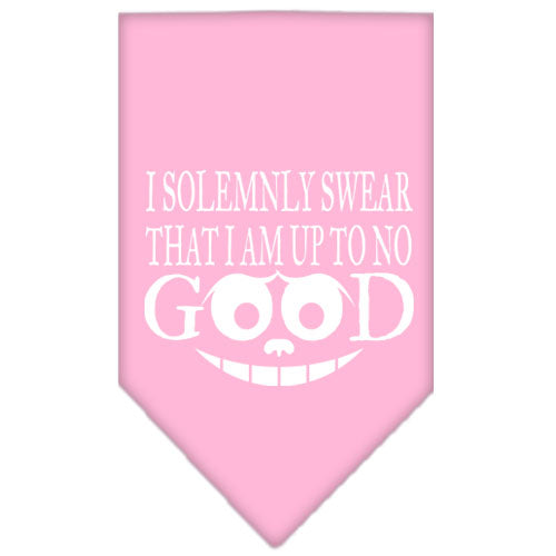 Pet and Dog Bandana, "I Solemnly Swear That I Am Up To No Good"
