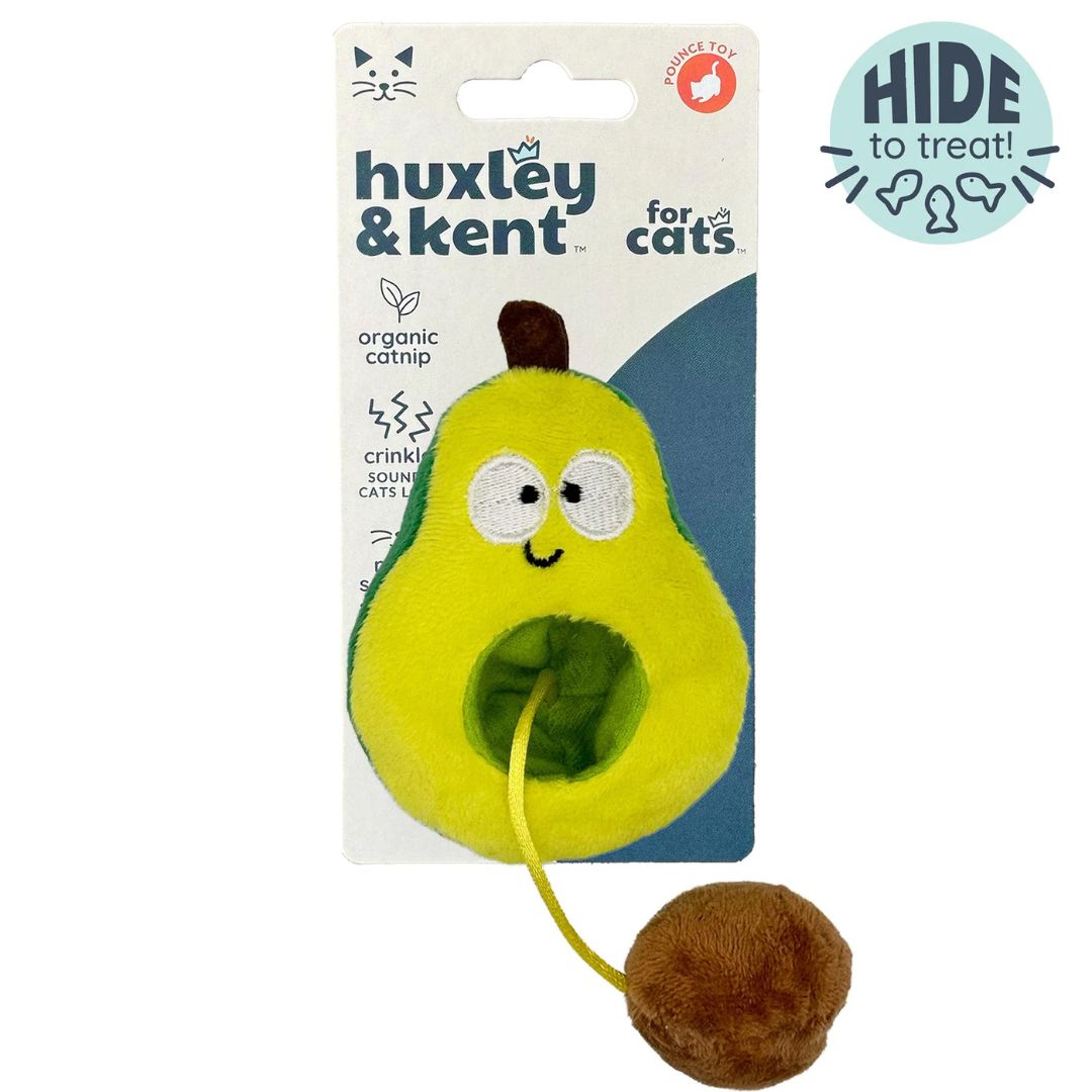 H&K C Popper Avocado Organic Catnip Plush Crinkle