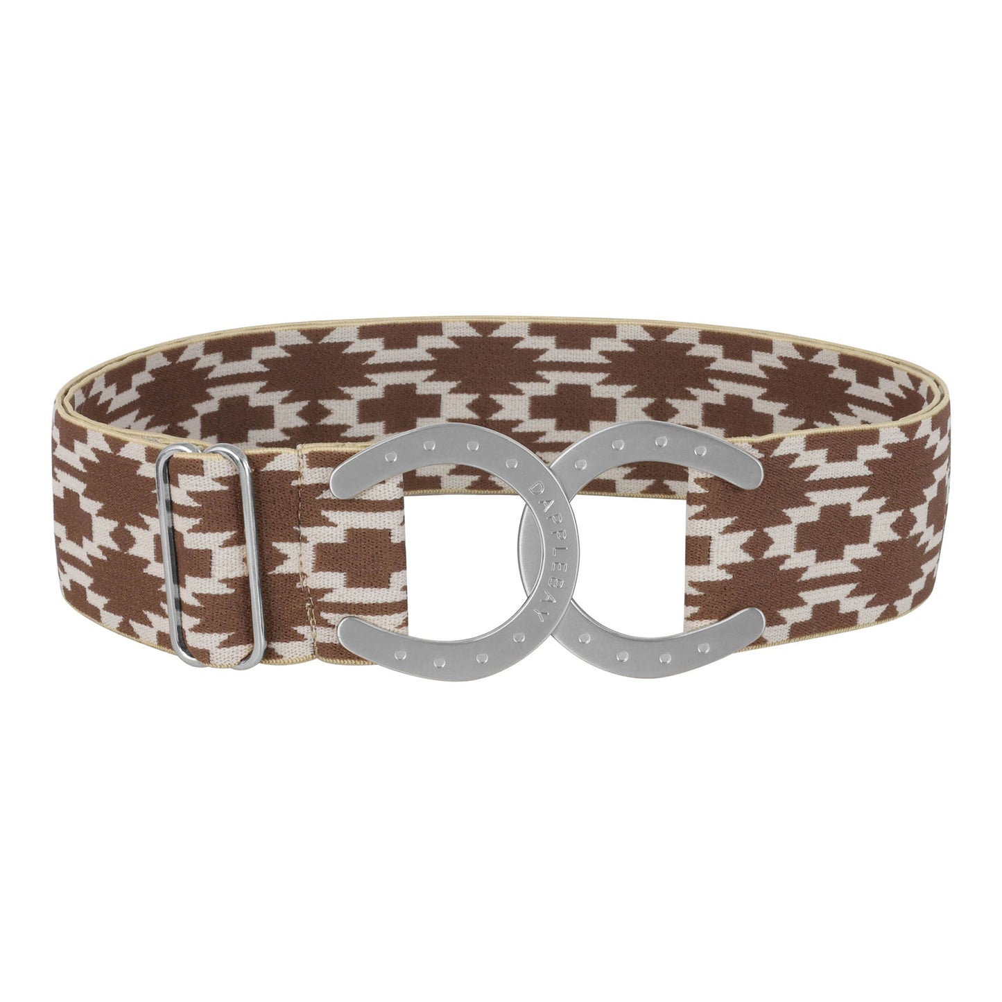 Dapplebay Horse Shoe Belt- Aztec-Chestnut