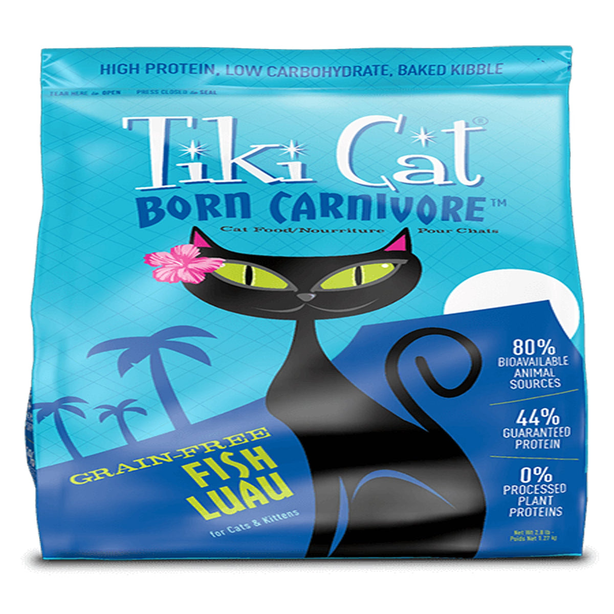 Tiki Pets Cat Carnivore Luau Fish 2.8 Lbs