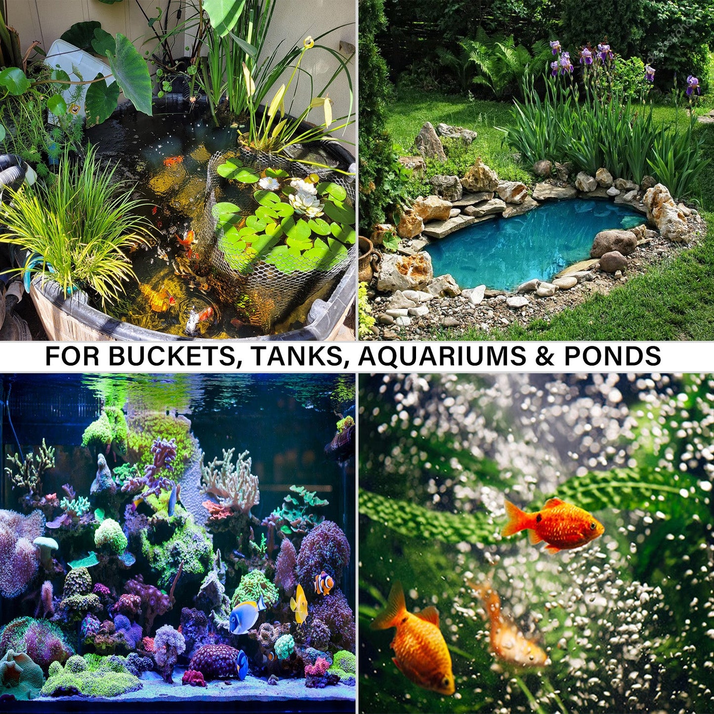 Aquarium Air Diffuser for Fish Tank Air Pump One Pack of 20pcs