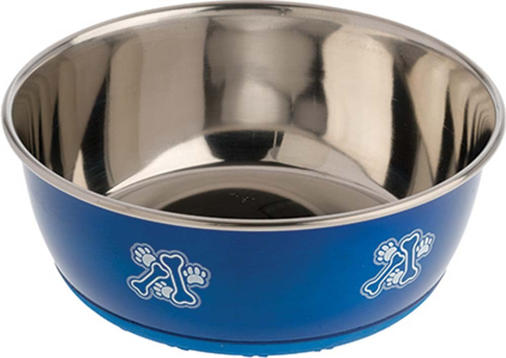 Ourpets Durapet Fashion Bowl Blue-Large-Assorted Pattern