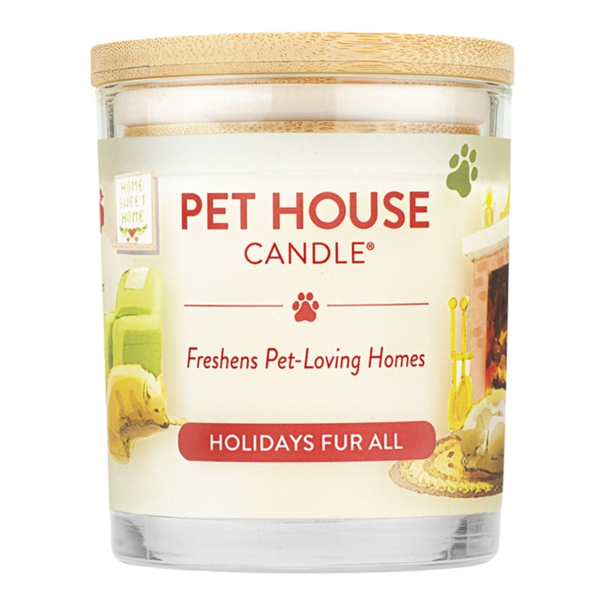 Pet House Holidays Fur All Large Candle (Case of 3)