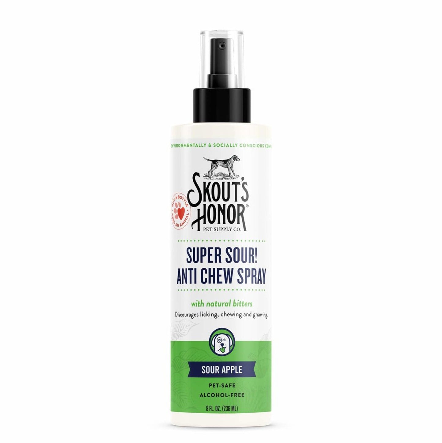 Skout Honor Super Sour! Anti Chew Spray Counter Top Display 12Pk