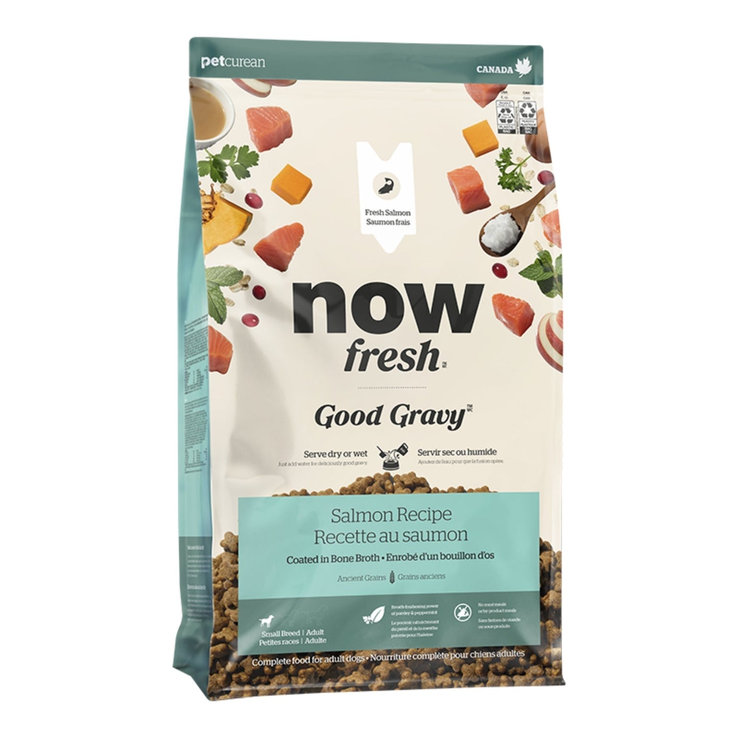 Now Fresh Dog Good Gravy Small Breed Salmon With Grain 12Lb