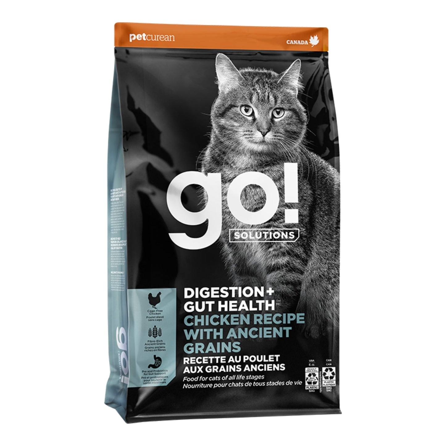 Go! Cat Digestion & Gut Health Chicken Ancient Grain 6Lb