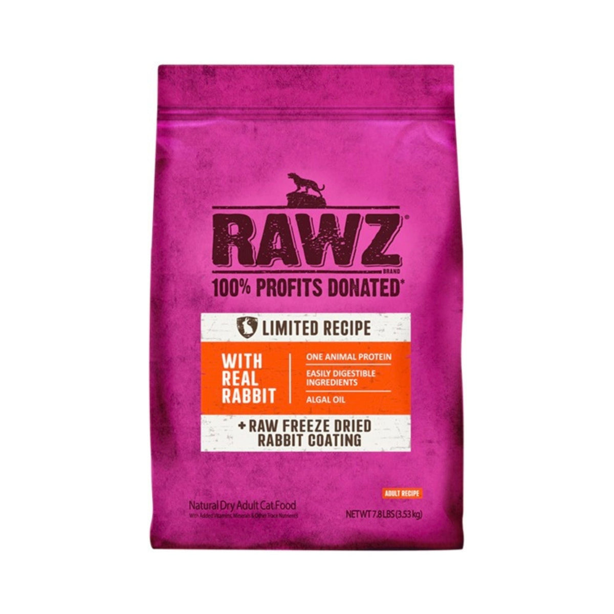 Rawz Limited Ingredients Cat Rabbit 7.8Lb
