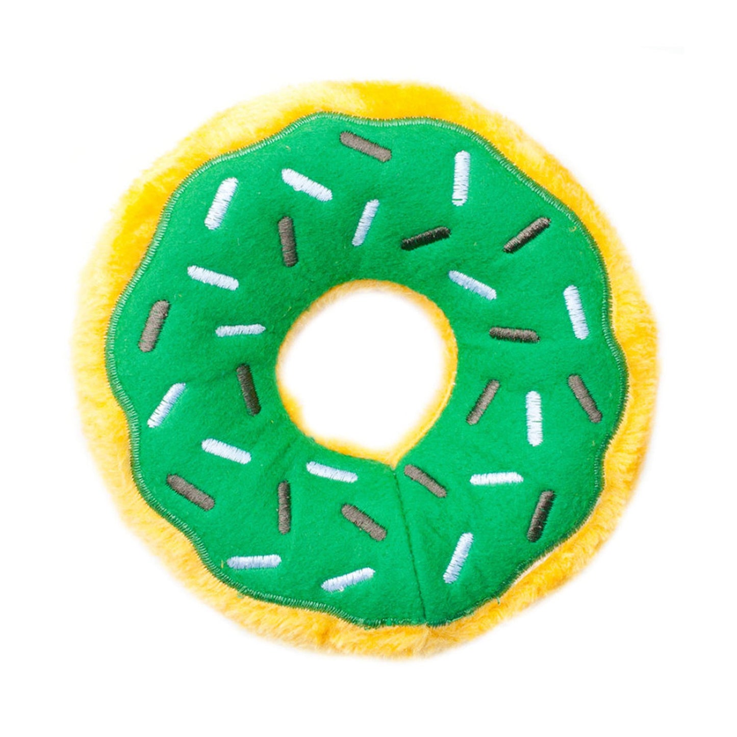 ZippyPaws Donutz Dog Toy Mint Chip Medium