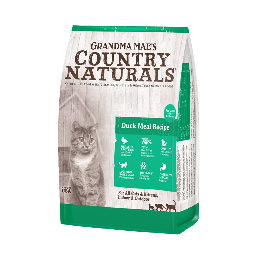 Grandma Mae's Duck Meal Recipe Cats & Kitten Dry Cat Food 6lb