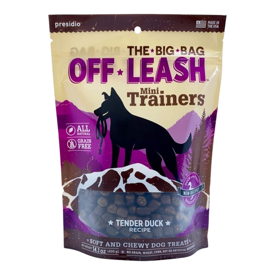 Presidio Dog Grain Free Offleash Tender Duck 14Oz