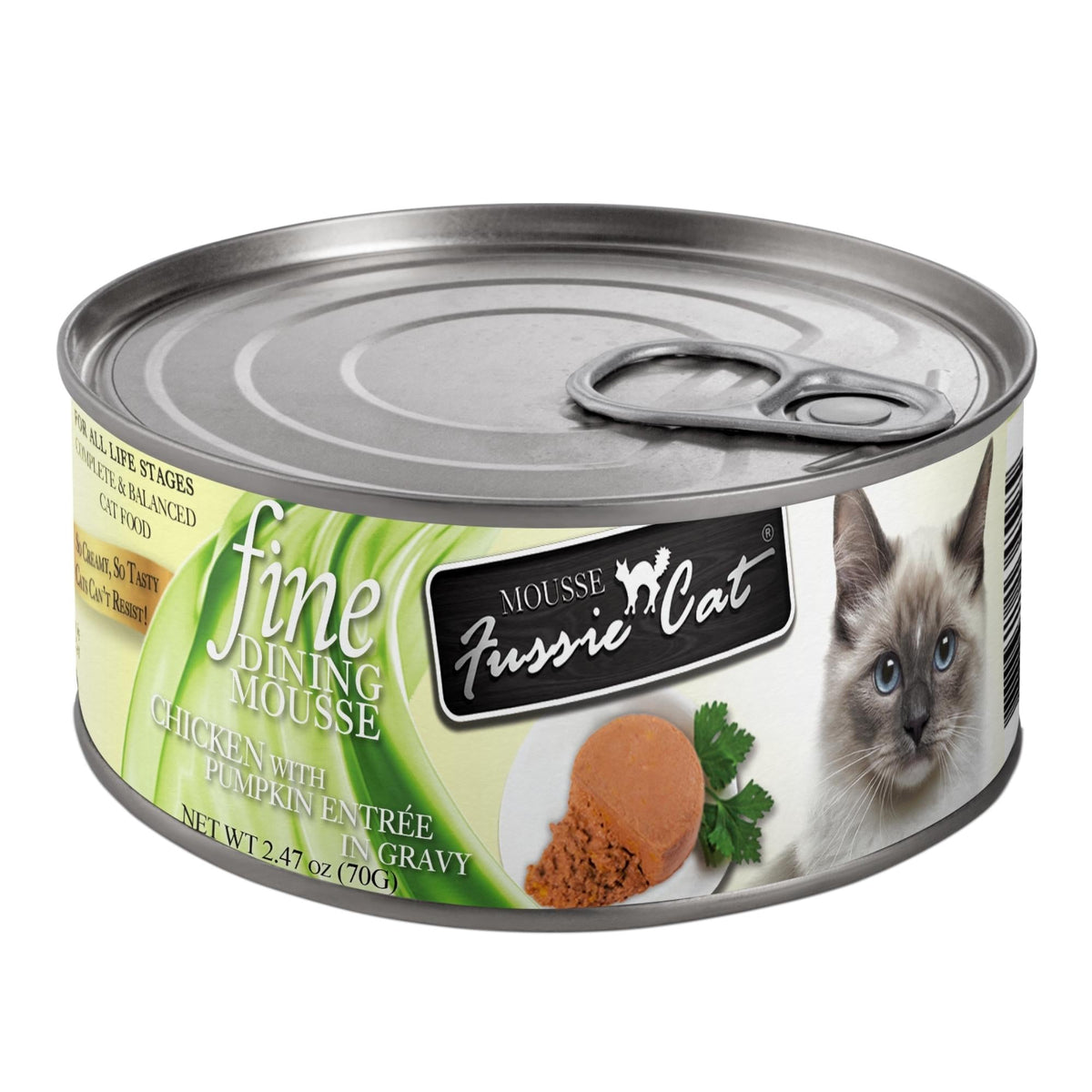 Fussie Cat Fine Dining Mousse Chicken with Pumpkin 2.47oz. Default Title