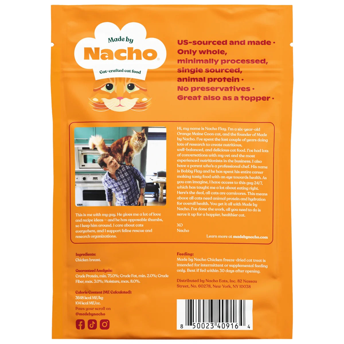 Made By Nacho Freeze Dried Chicken Treat (1oz)
