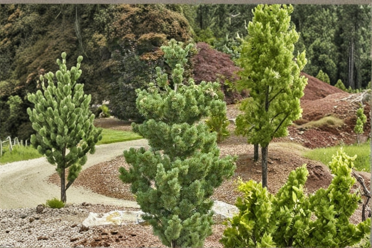 Koto Buki Japanese Black Pine Live Plant – 8 Inch Tall Evergreen Conifer Tree in 1-Gallon Pot – Bonsai, Garden, Outdoor Plant